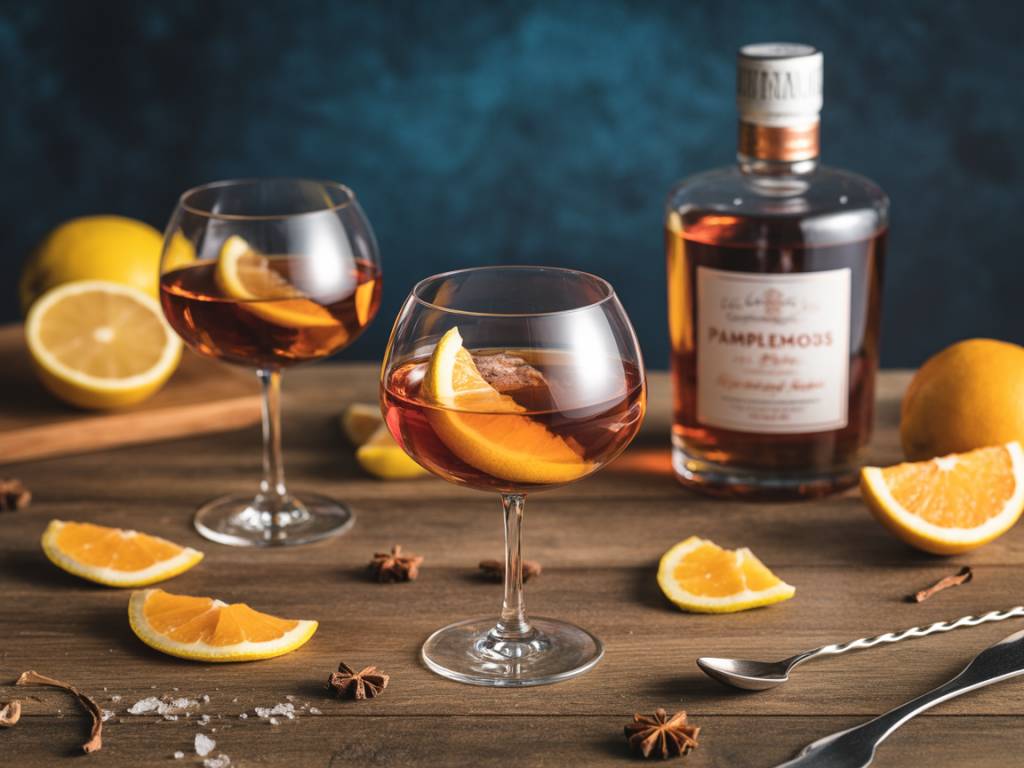 Cocktail cognac pamplemousse : l’accord audacieux entre fruit et spiritueux